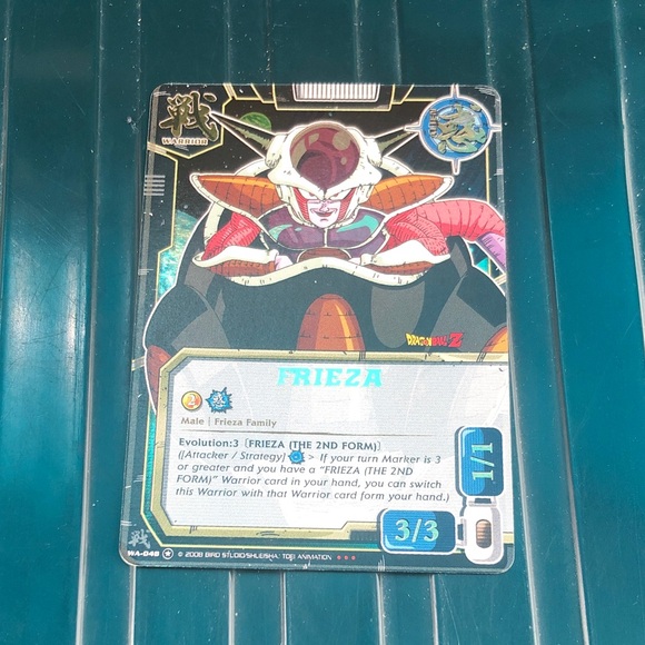 Dragon Ball Z Frieza Trading Card - Red and Blue - Picture 1 of 2